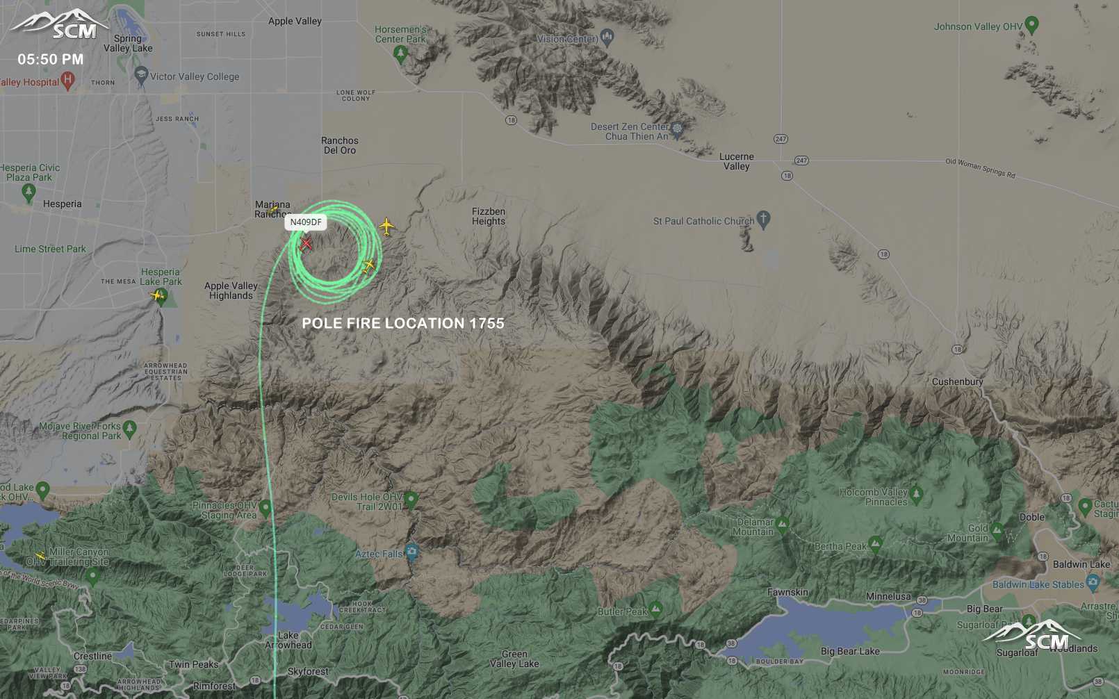 SCM Incident Map